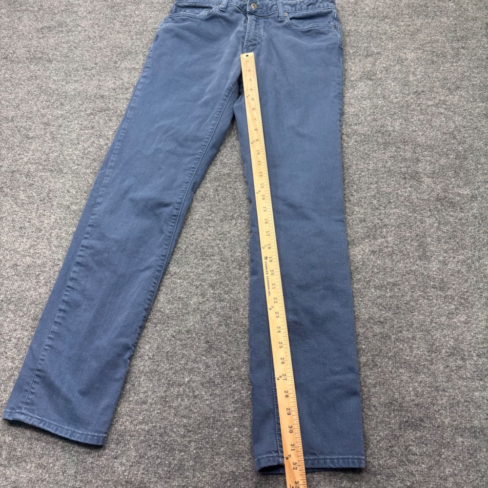 Bonobos Mens Slim Denim Pants Blue Gray Slate Stretch Jeans 31x34 20067-BMB46 - Picture 4 of 10